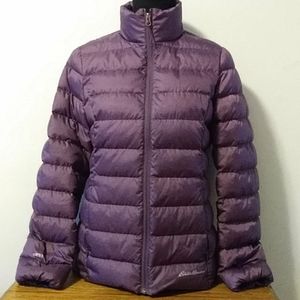EDDIE BAUER Coat.  Size Small.  Purple.  Puffer